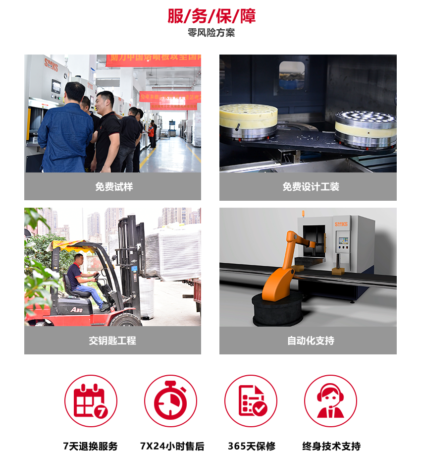 輕松完成鏡面拋光：斯曼克磨粒流拋光設(shè)備，可讓工件拋光面粗糙度在原有基礎(chǔ)上，提升3個等級或以上。 去毛刺徹底、均勻：斯曼克磨粒流<a href='http://xingqiuwz.cn' target='_blank'><u>去毛刺機(jī)</u></a>，通過軟性磨料物理研磨，切削力大，去毛刺效果徹底，均勻。 公差影響只有1-2um：斯曼克磨粒流設(shè)備，具有極高的精密性，光整作業(yè)后，對工件公差影響只有1-2um。