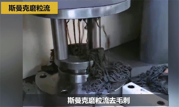 用<a href='http://xingqiuwz.cn' target='_blank'><u>流體拋光機(jī)</u></a>，去除斜孔內(nèi)毛刺